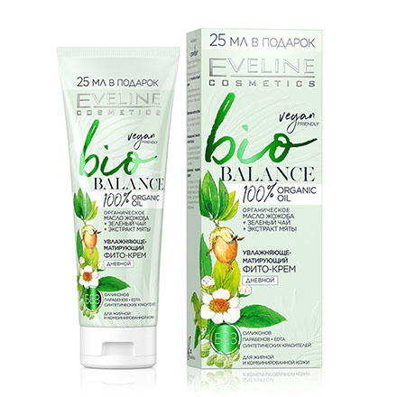 Фито-крем для лица Eveline Bio Balance, 75 мл