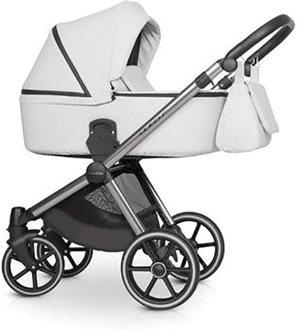 

Коляска 2 в 1 Рико QUBUS White, Qubus
