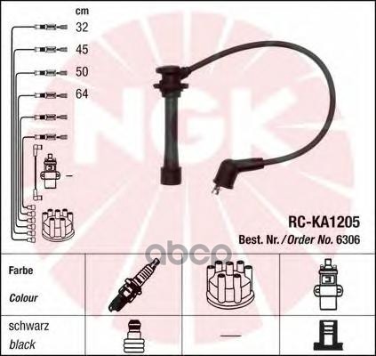 

Провода Зажигания (комплект) NGK 6306