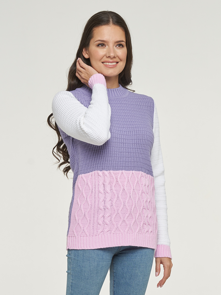 

Джемпер женский VAY розовый, 192-4048