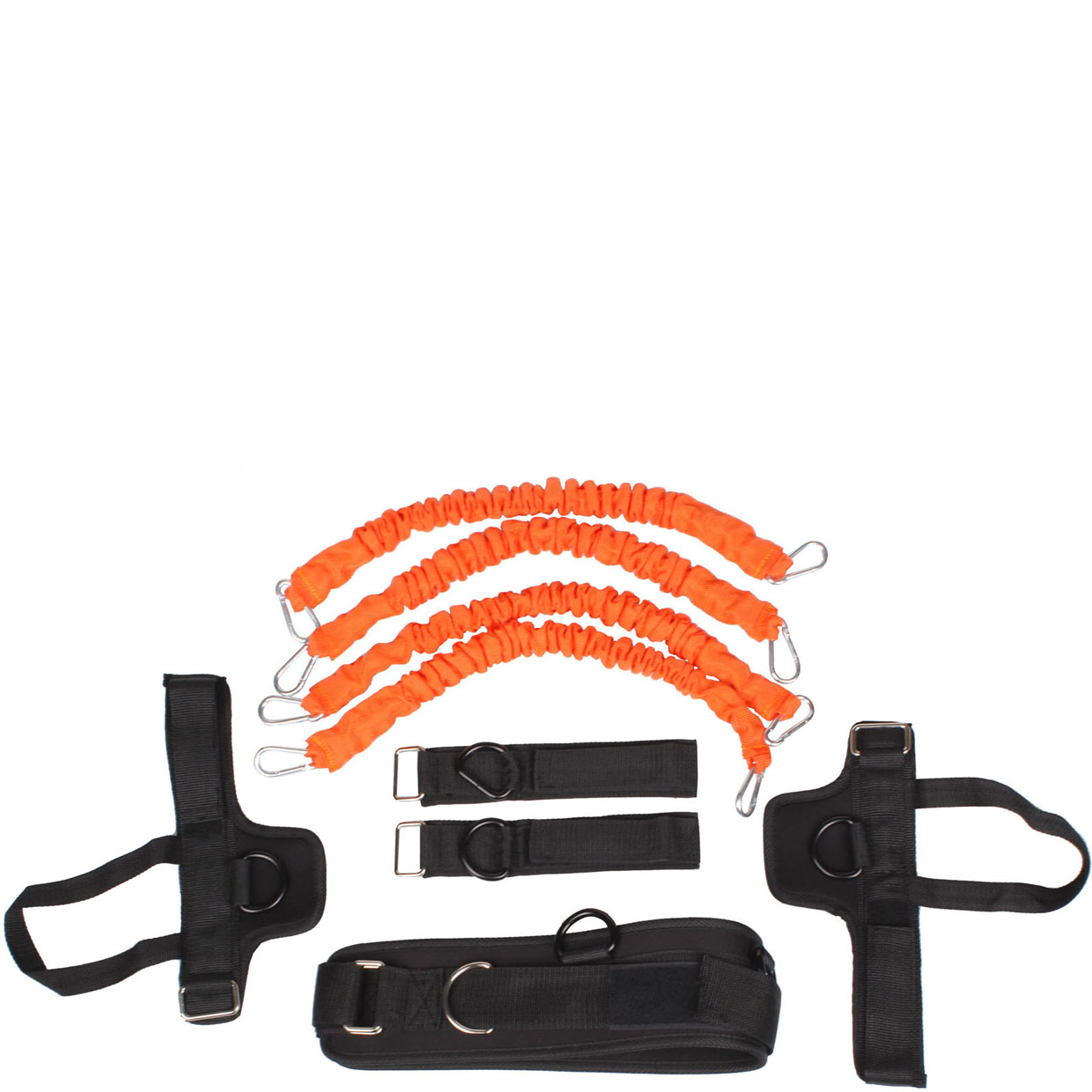 Набор эспандеров Liveup Training Kit оранжевый, 8 шт.