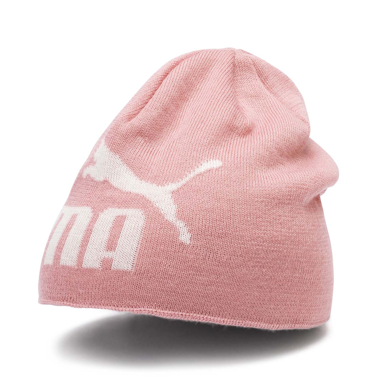 

Шапка бини унисекс PUMA Ess Logo pink 009, Розовый, Ess Logo