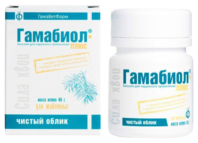 

Гамабиол-плюс бальзам ранозаживляющий 40г, Гамабиол-плюс