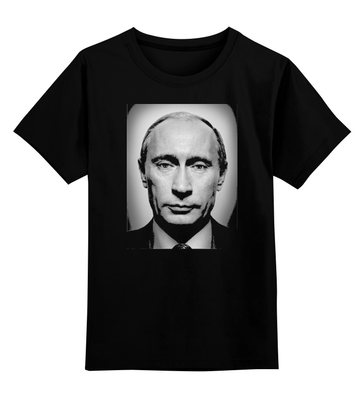 

Детская футболка Printio Путин цв.черный р.164, 0000000749941