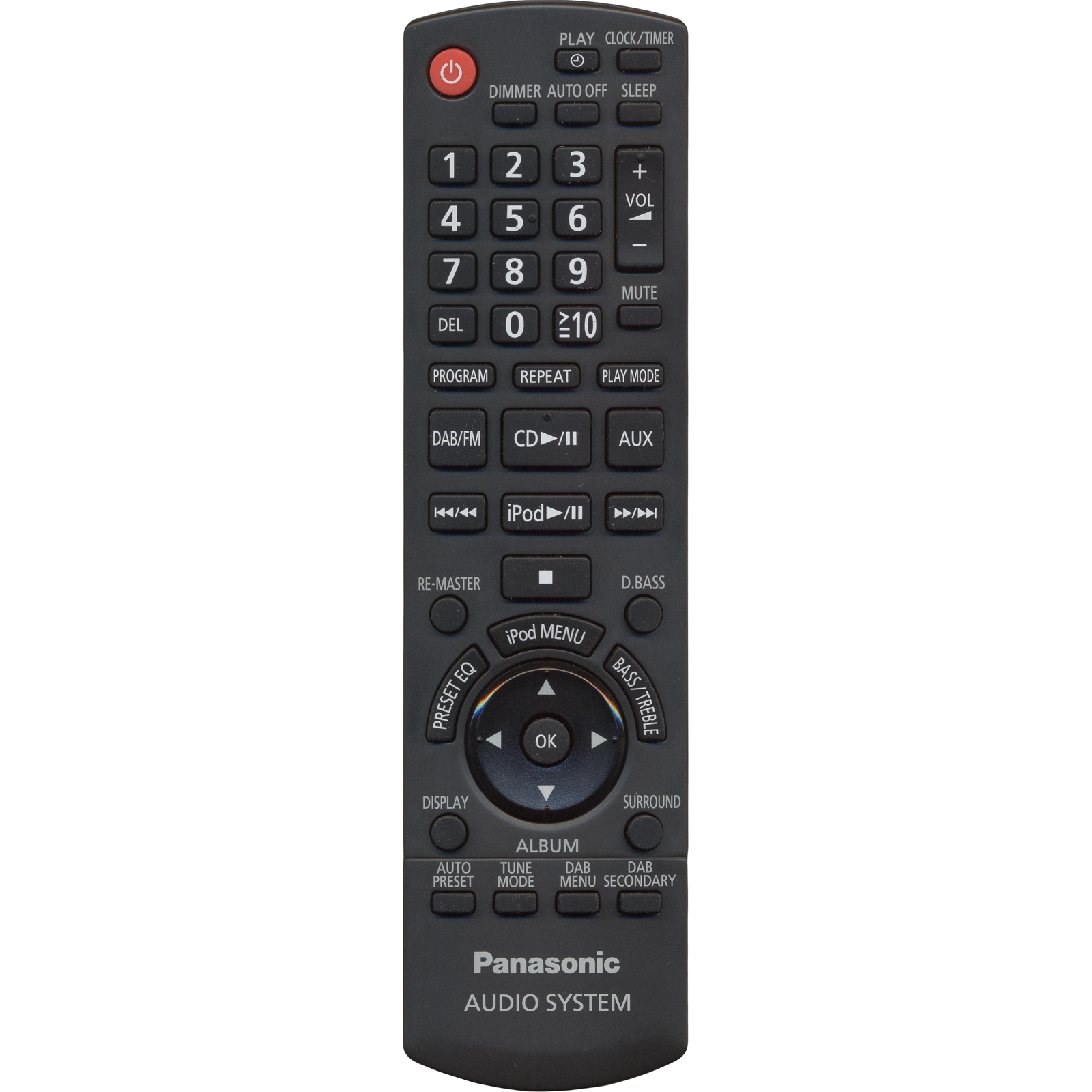 фото Пульт ду panasonic n2qayb000396 black