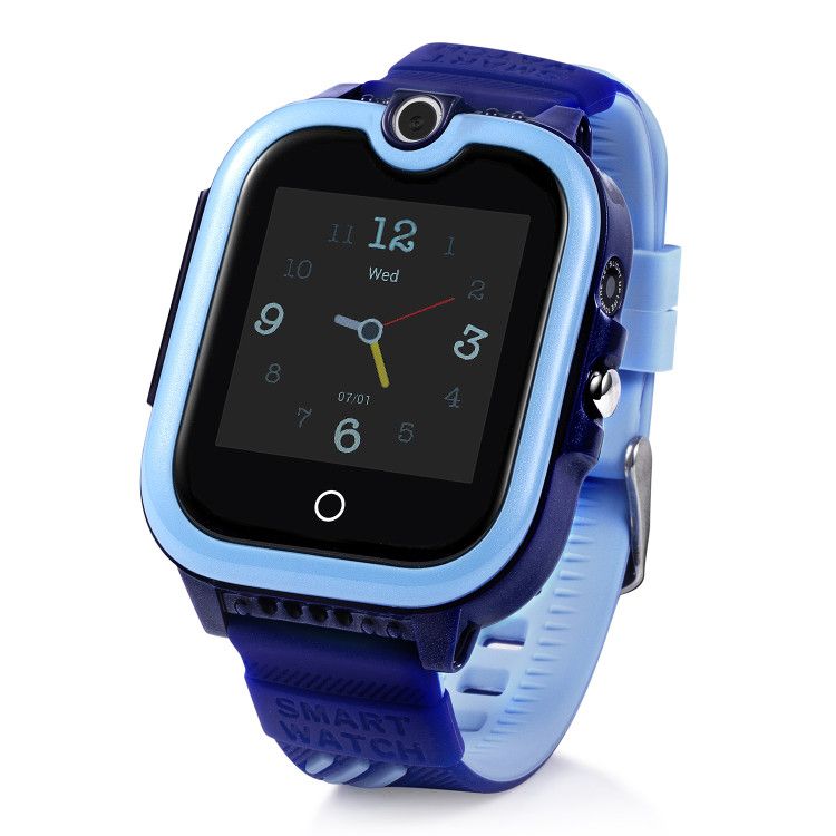 фото Детские смарт-часы wonlex smart baby watch kt13 blue/blue