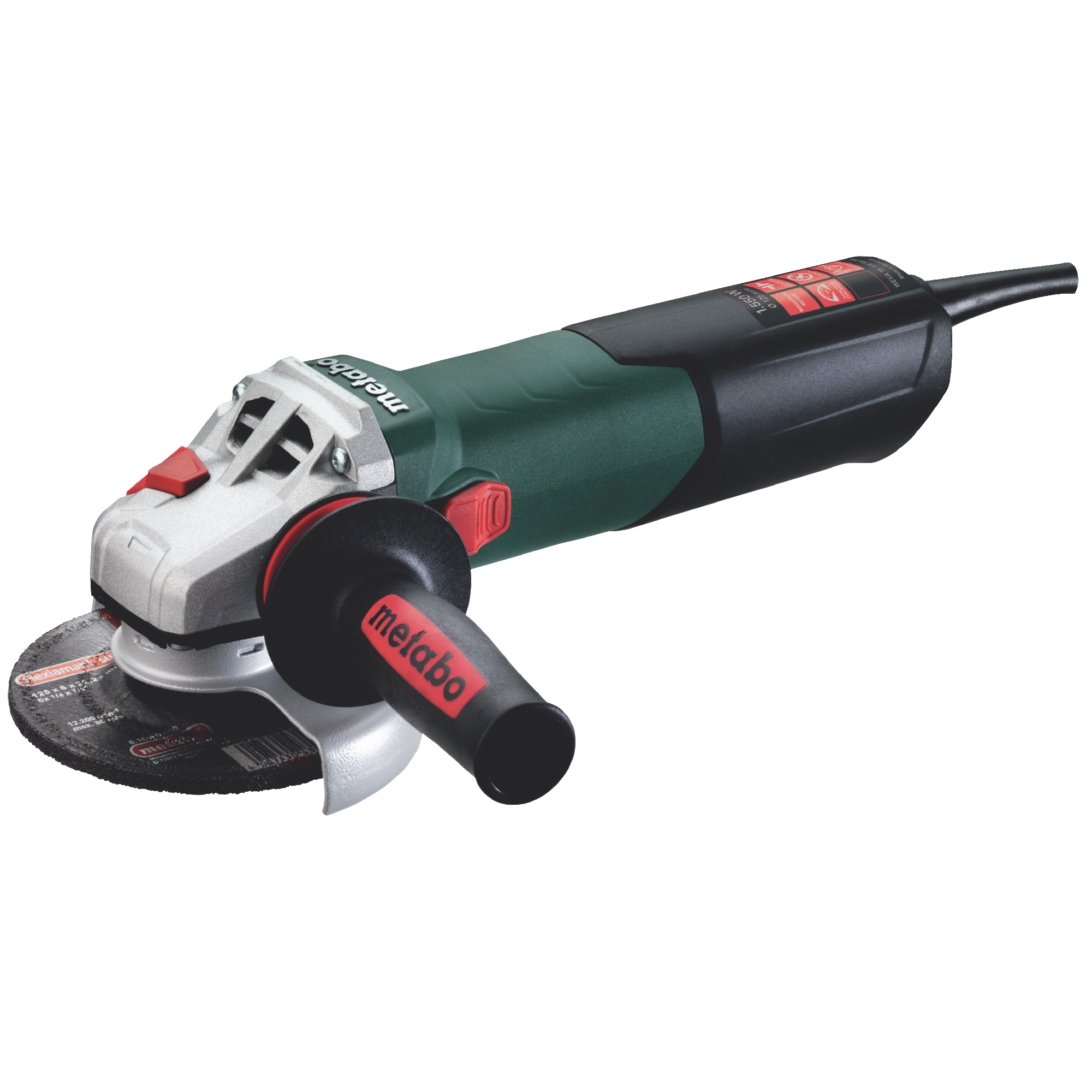 

Сетевая угловая шлифовальная машина Metabo WEVA 15-125 Quick 600496000, WEVA 15-125 Quick