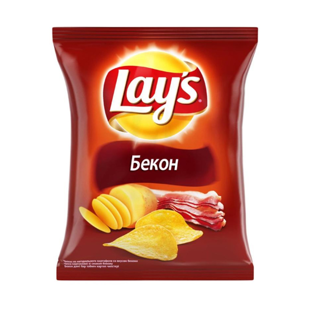 

Чипсы Lay`s бекон 81 г