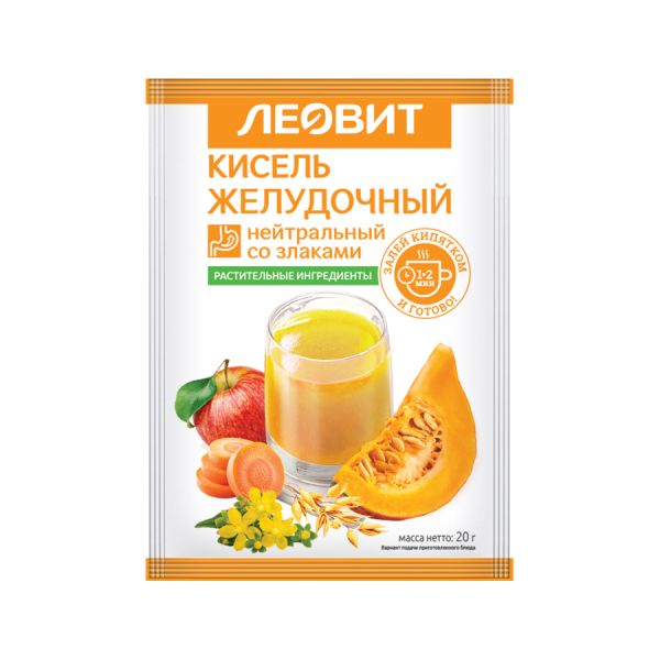Кисель Леовит биоинновации Желудочный нейтральный 20 г