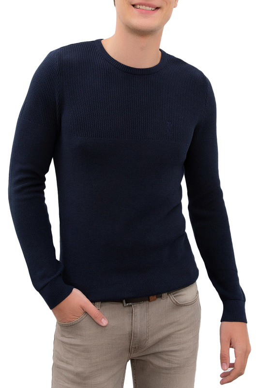 

Джемпер мужской U.S. POLO Assn. G081GL0TK0HAYLE синий 48