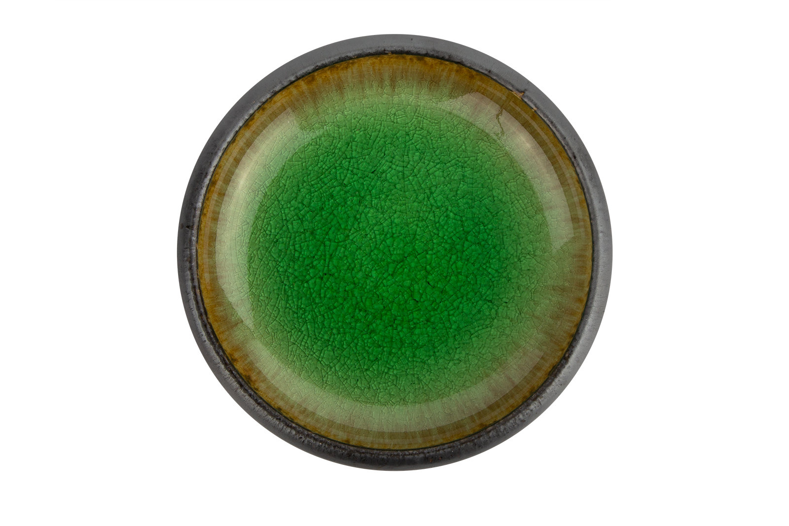 фото Салатник cosy круглый 15,5х4 см 215 мл зелёный фервидо cosy&trendy