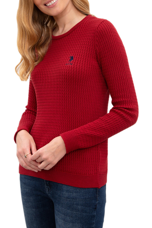

Джемпер женский U.S. POLO Assn. G082SZ0TK0KARLA-BSK20 красный 46, G082SZ0TK0KARLA-BSK20
