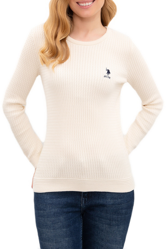 

Джемпер женский U.S. POLO Assn. бежевый, G082SZ0TK0KARLA-BSK20
