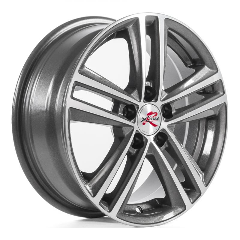 

Колесный диск X'trike Polo R025 6,0/R15 5*100 ET40 d57,1 HSB/FP [40066], Серый