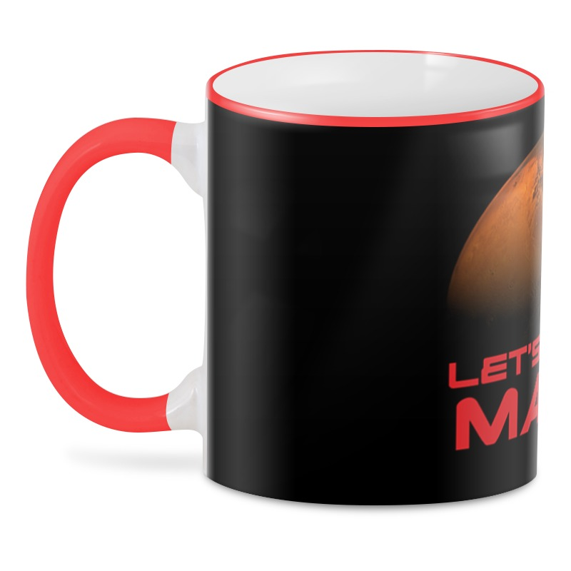 

Кружка Printio кружка Let's go to mars!