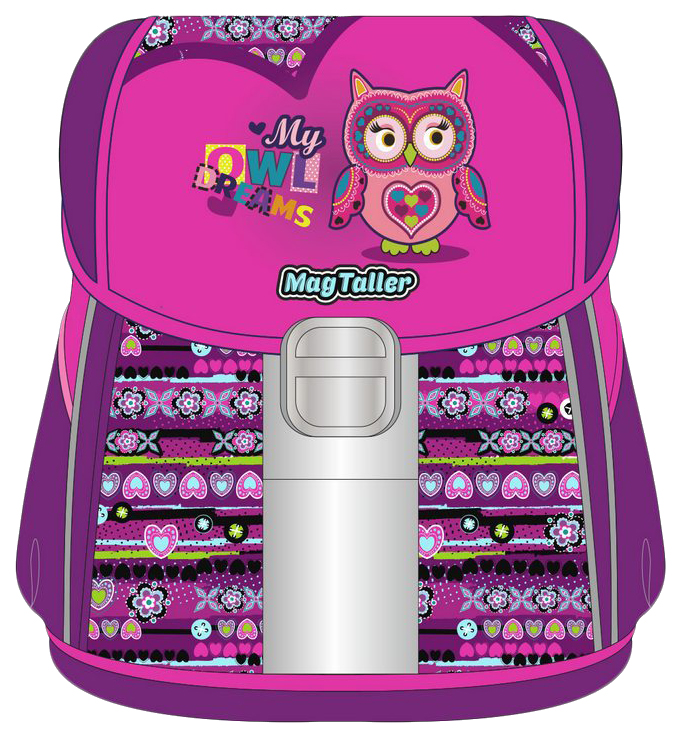 

Ранец детский Mag Taller школьный Evo. Light. Owl Dreams, 37x30x29 см, Фиолетовый