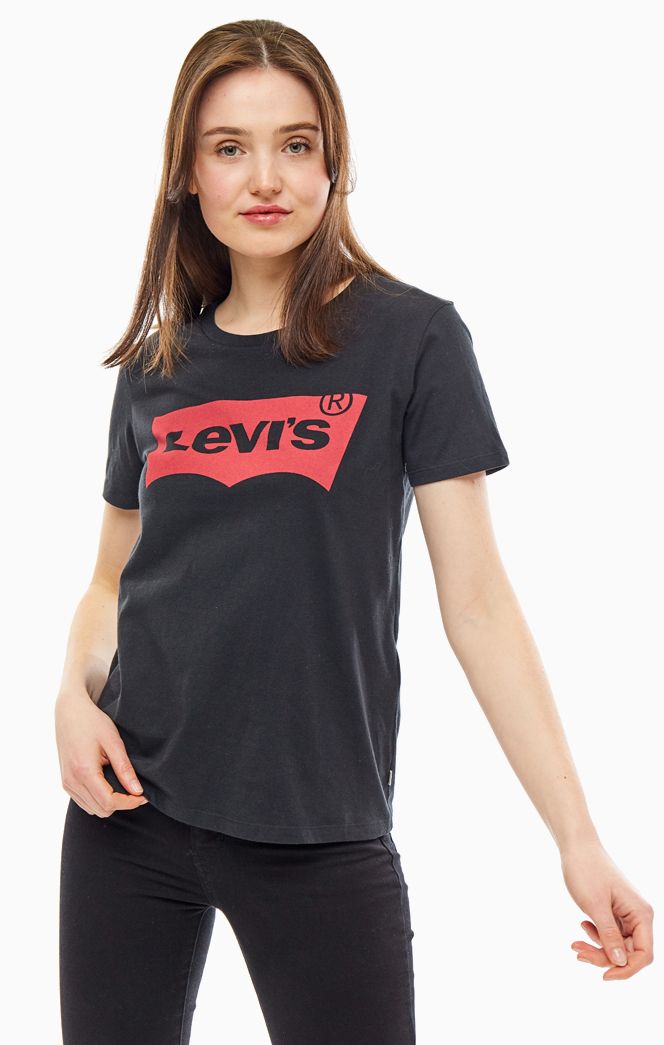 фото Футболка женская levi's 1736902010 черная s