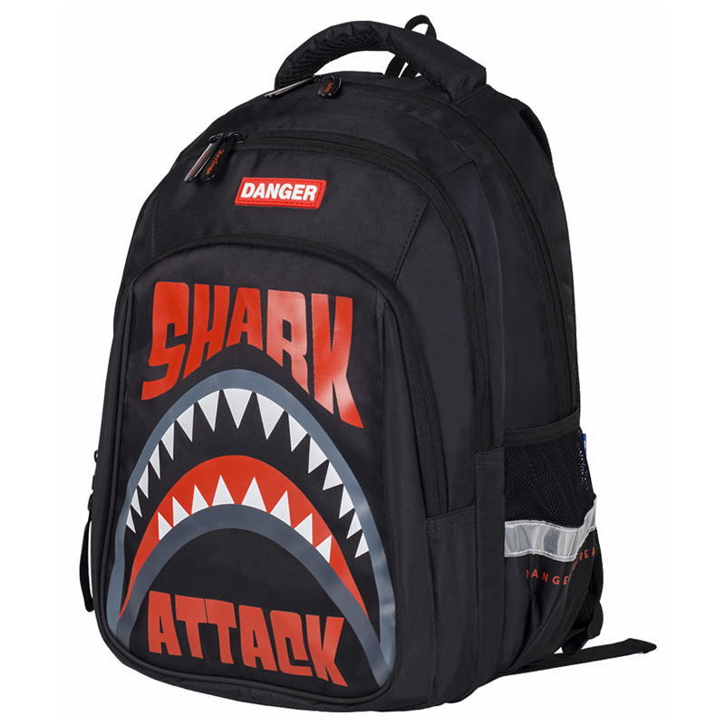 Рюкзак детский Berlingo Comfort . Shark, 38x27x18 см