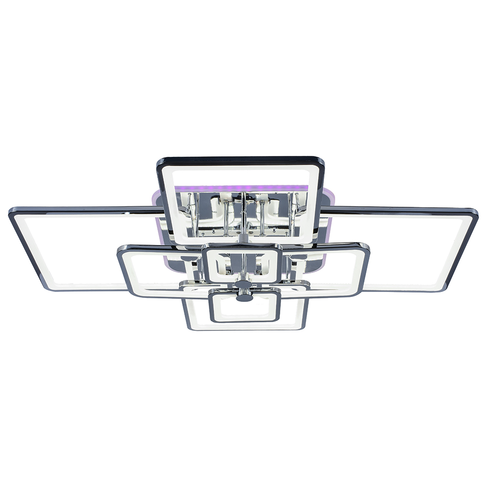 фото Светодиодная люстра 8083/8 chr 296w+14w rgb profit light