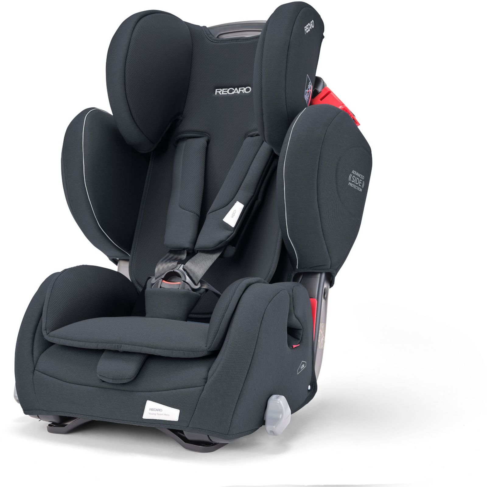 фото Автокресло recaro young sport hero цв.черный гр.1/2/3