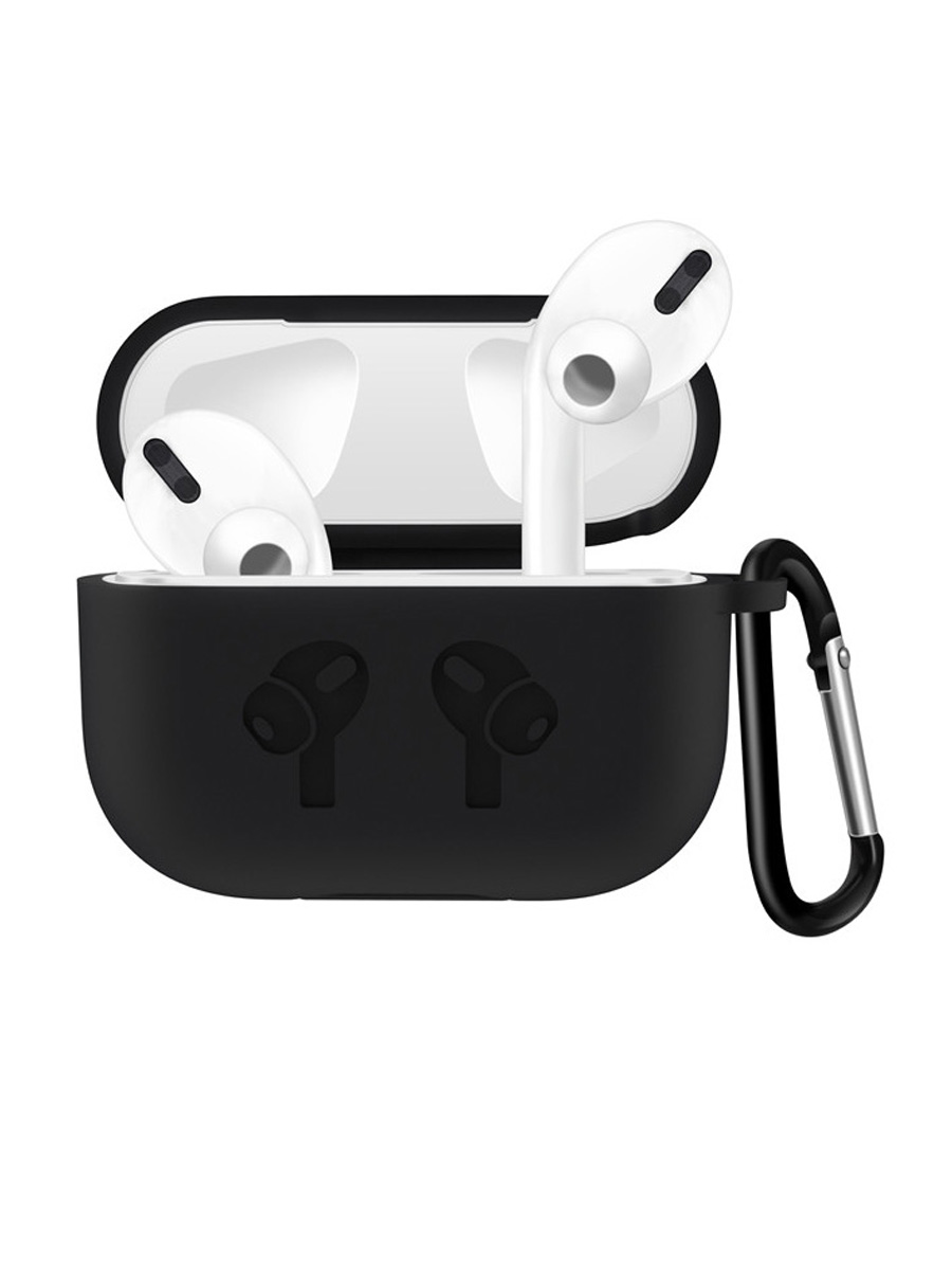 фото Чехол zibelino silicon case для airpods pro black