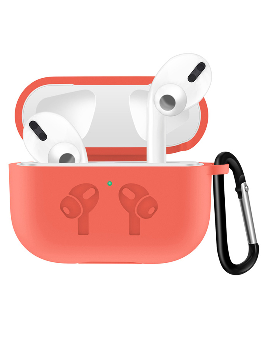 фото Чехол zibelino silicon case для airpods pro red