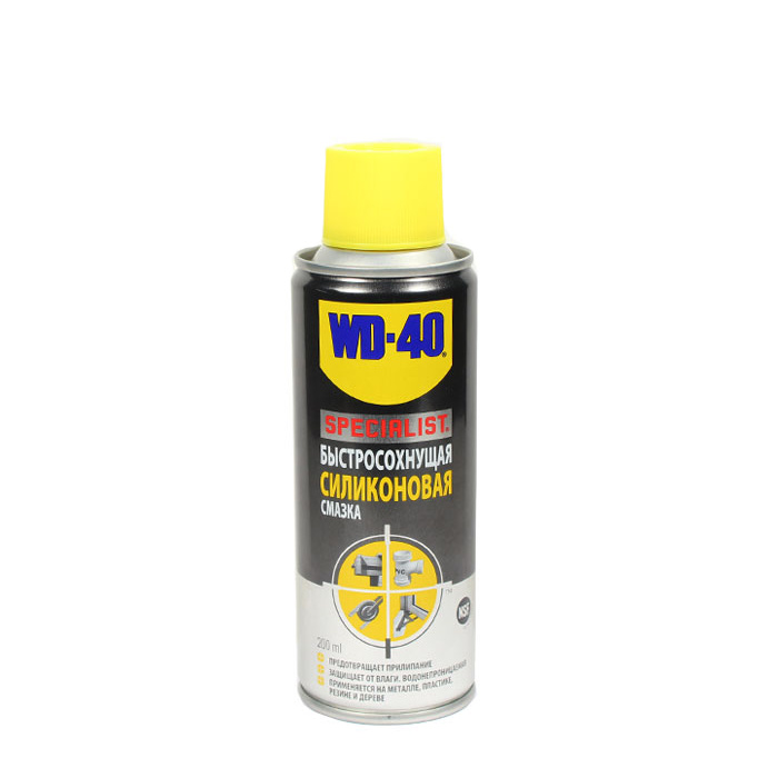 фото Быстросохнущая силиконовая смазка wd-40 sp70126 200 мл