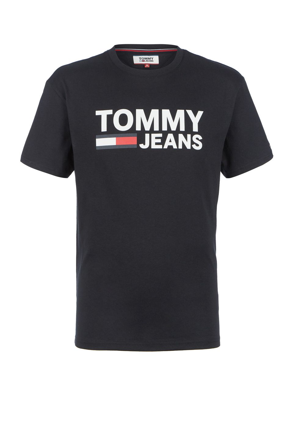 

Футболка мужская Tommy Jeans DM0DM04837 078 tommy black черная XL, Черный, DM0DM04837 078 tommy black