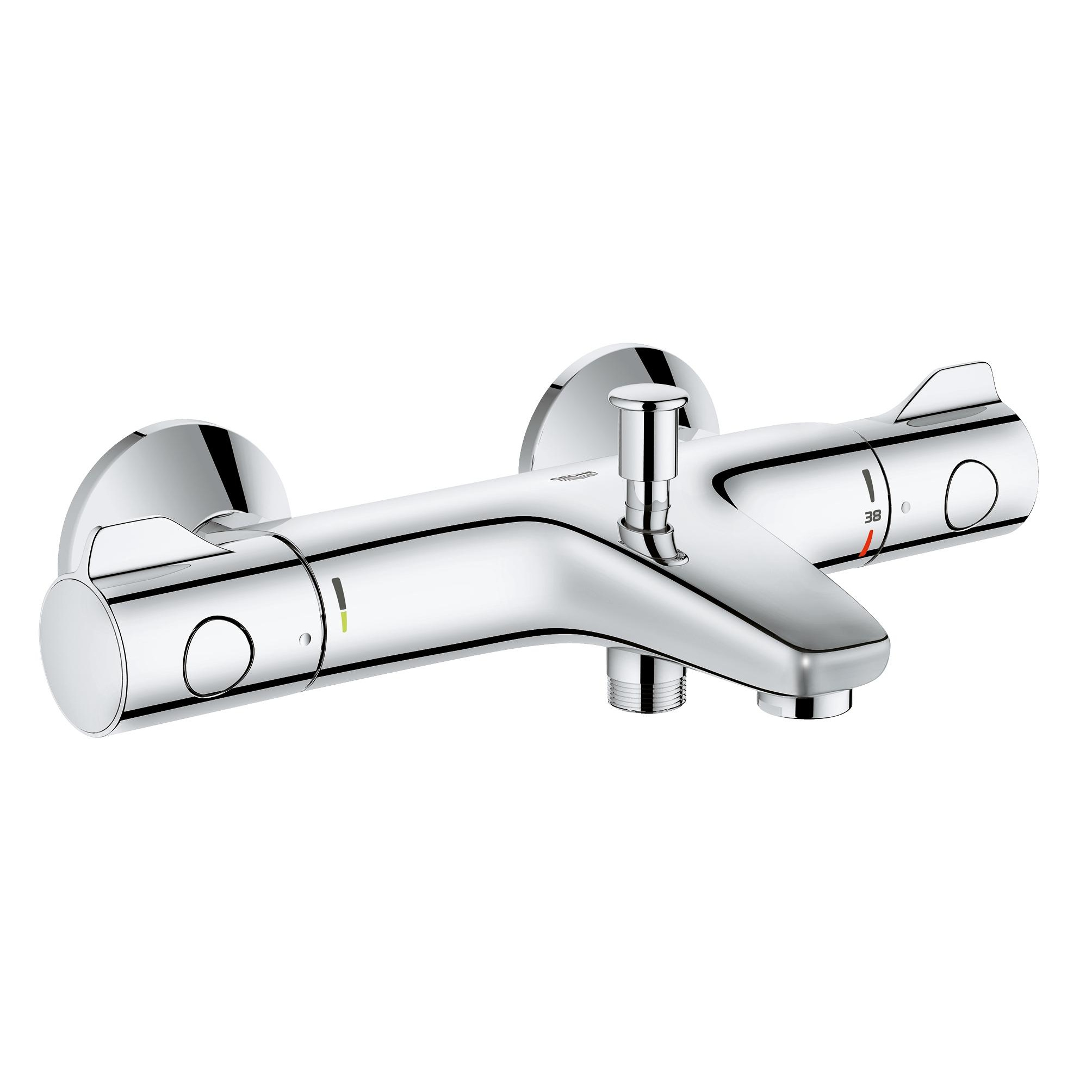 фото Смеситель для ванны grohe grohtherm 800 34564000 хром