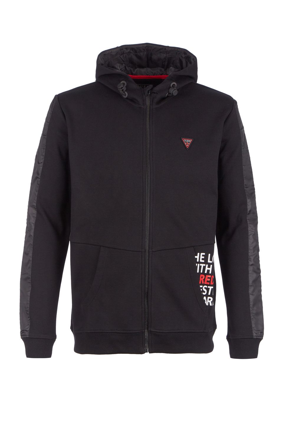 

Толстовка мужская Guess M01Q56-K9GP0-JBLK черная XL, Черный, M01Q56-K9GP0-JBLK