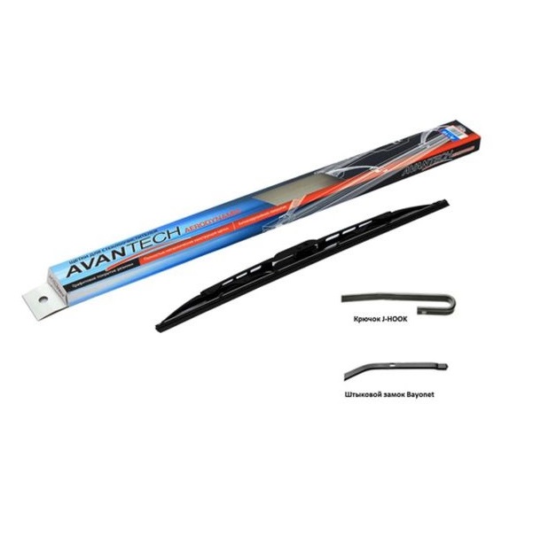 фото Щетка стеклоочистителя aerodynamic 700мм ( 28'' ) avantech арт. a28