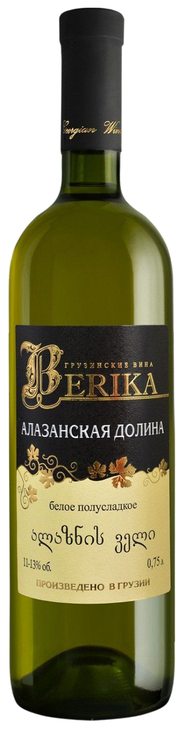 

Вино Берика Алаз. долина бел.п/сл. 0,75