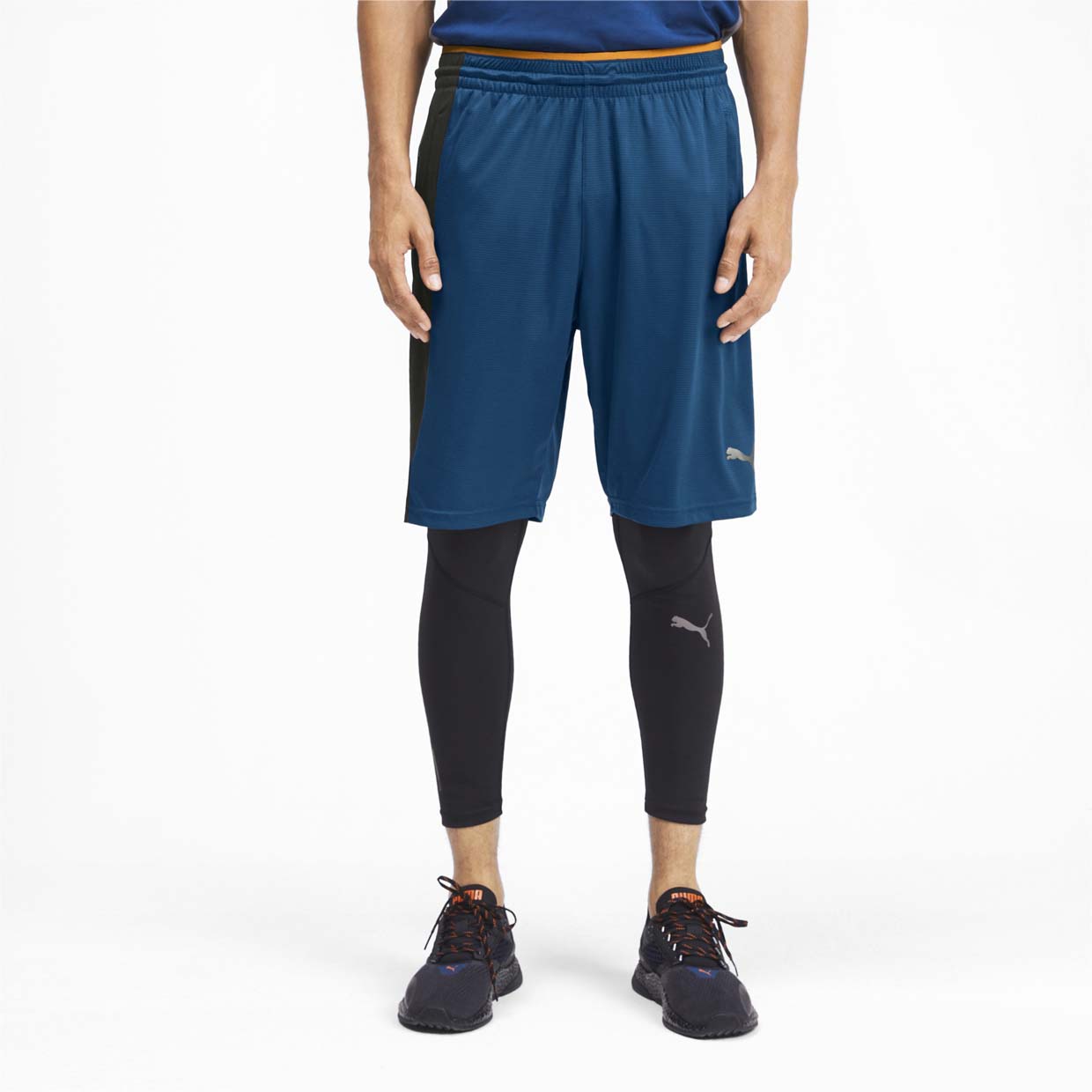 

Шорты мужские PUMA Collective Knit синие M, Collective Knit