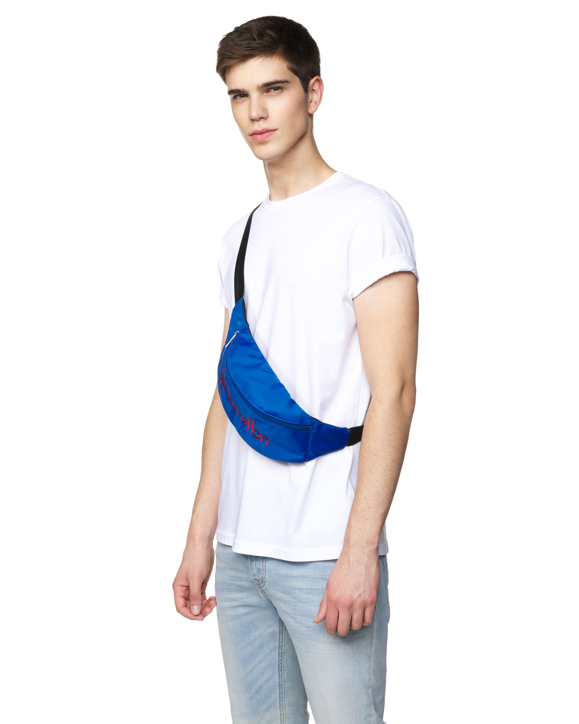 

Футболка мужская CCC_3U53J1F15 United Colors of Benetton белая S, CCC_3U53J1F15