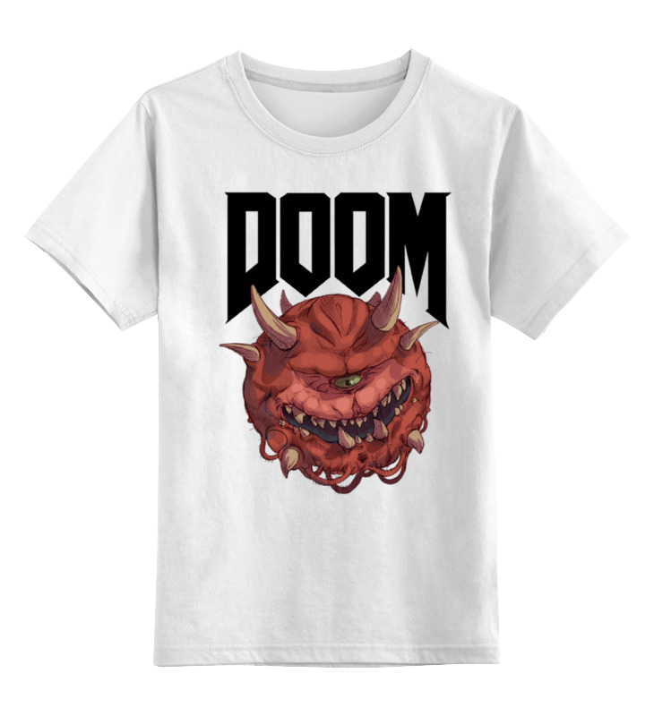 

Детская футболка классическая унисекс Printio Doom game, Разноцветный, 0000000735264