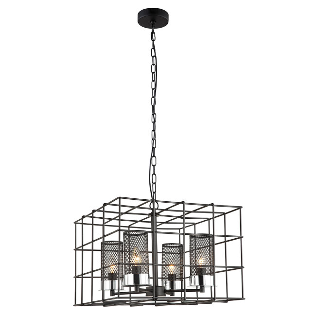 

Подвесная люстра Lumien Hall 4013/4P-BK-CR, 4013