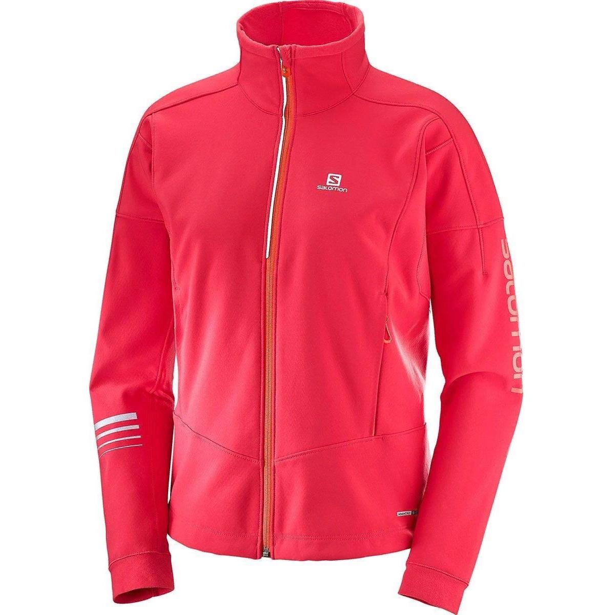 фото Куртка salomon lightning warm sshell jkt w, hibiscus, s