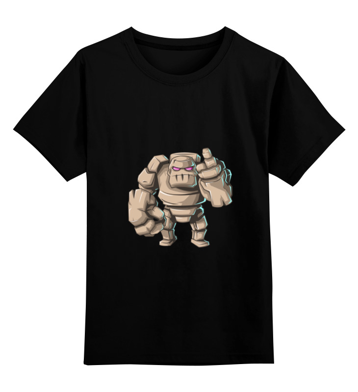 

Детская футболка классическая унисекс Printio Golem, 0000000729822