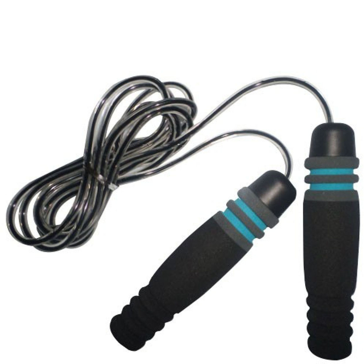 фото Скакалка liveup jump rope 280 см black