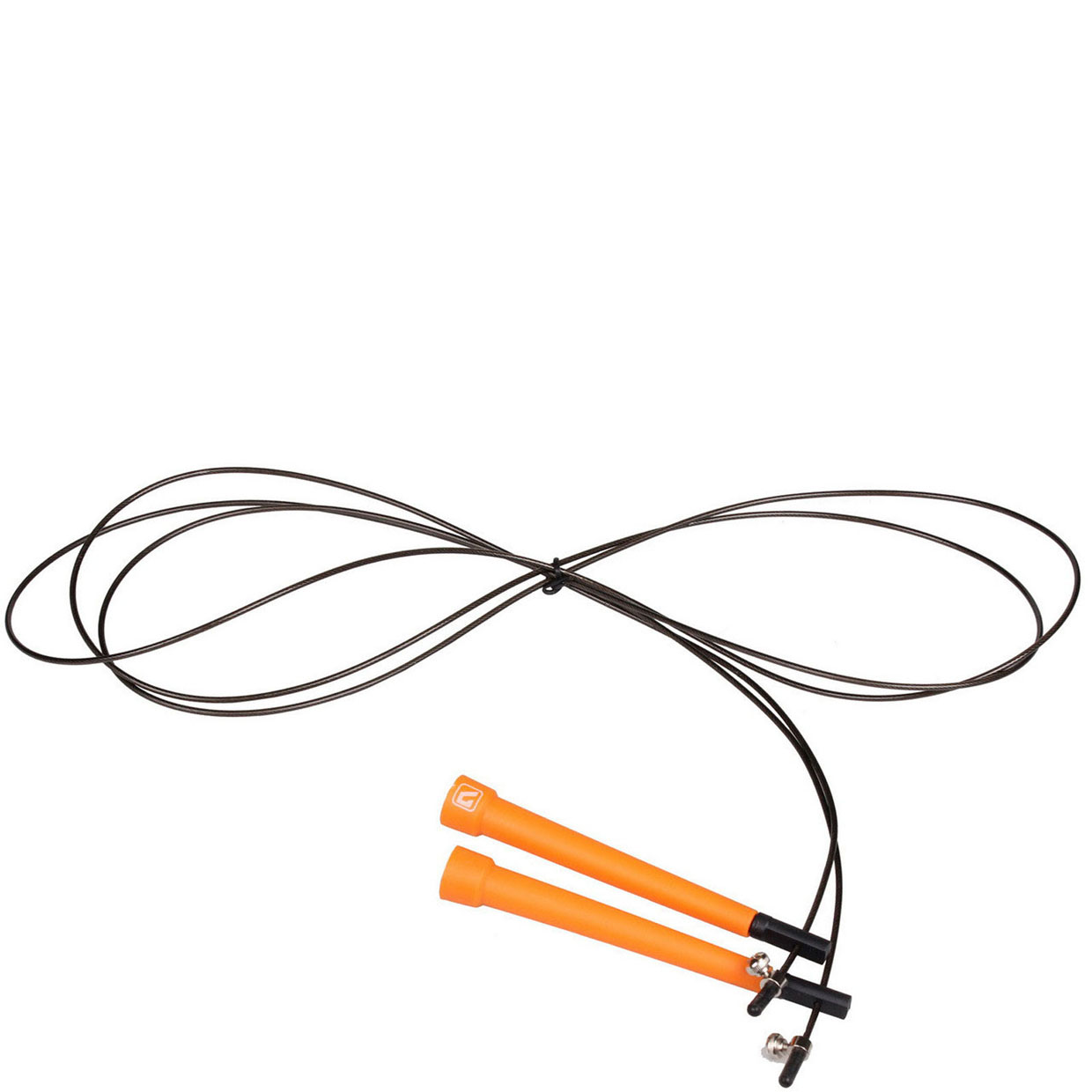 фото Скакалка скоростная liveup cable jump rope 290 см black/orange