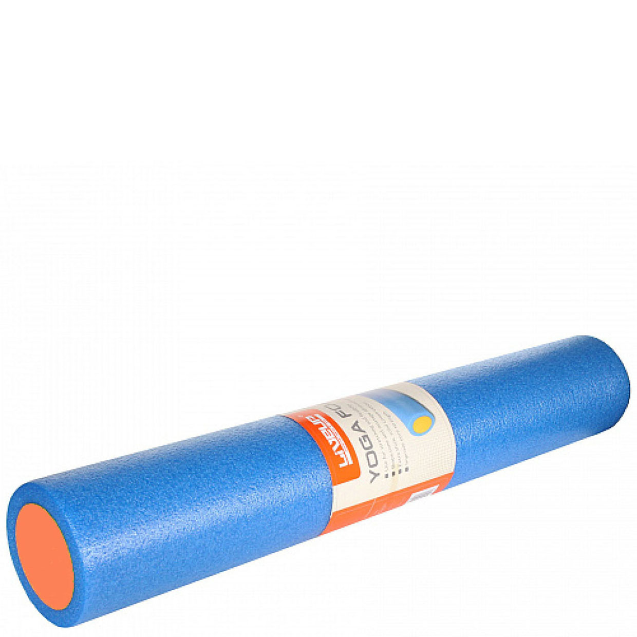 фото Ролик для йоги и пилатеса liveup yoga foam roller 92x15 см, синий