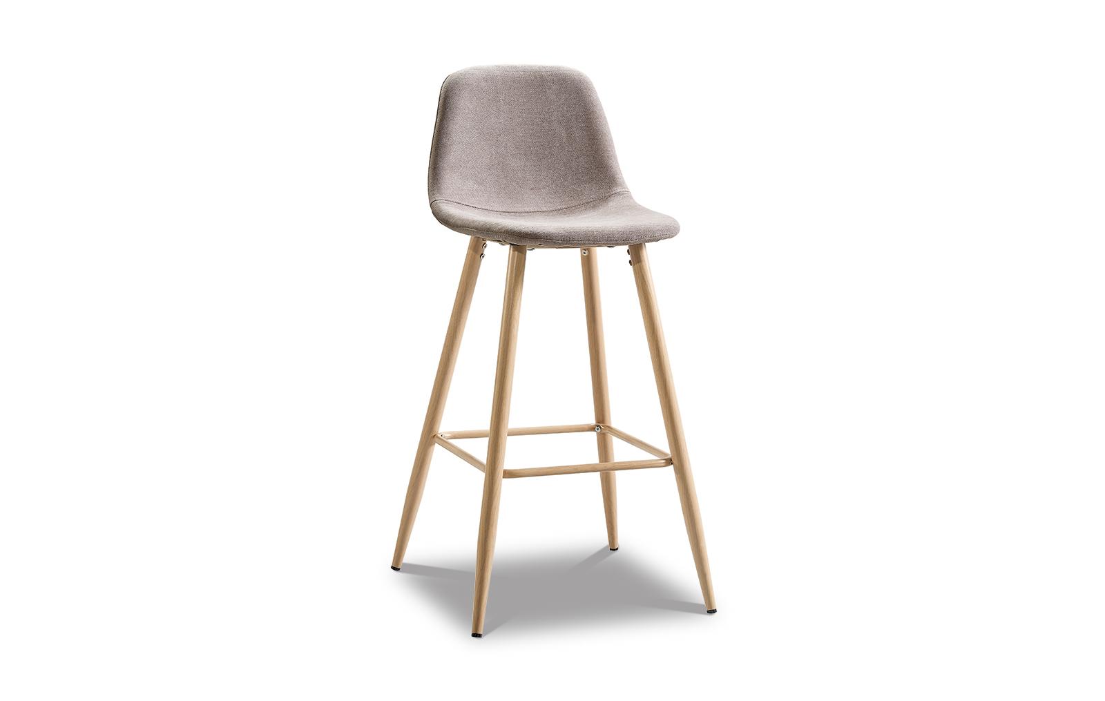 фото Барный стул imodern bar, имитация текстуры дерева/бежевый