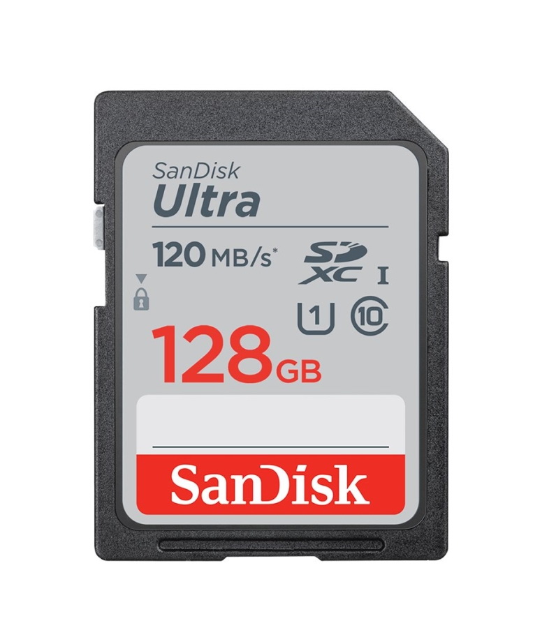 Карта памяти SanDisk Ultra 128GB SDXC (SDSDUN4-128G-GN6IN)