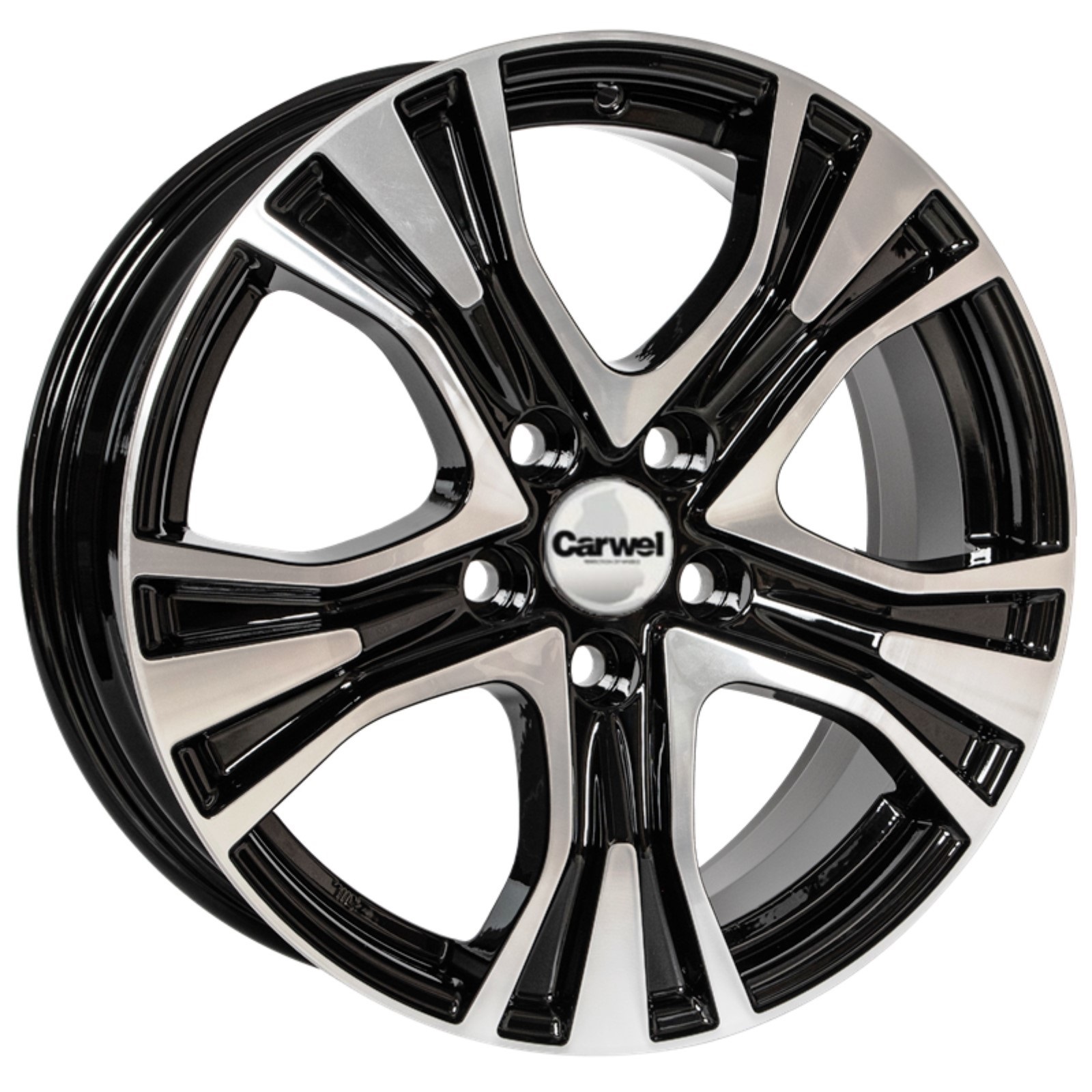 фото Колесный диск carwel r17 7j 5x114.3 d60.1 et39 сиг 159 ab 00036497