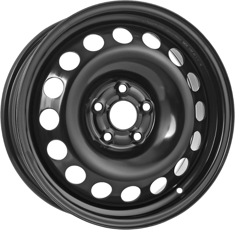 Колесный диск штампованный R17 7J 5x114.3/60.1 ET39 Magnetto Black 17003