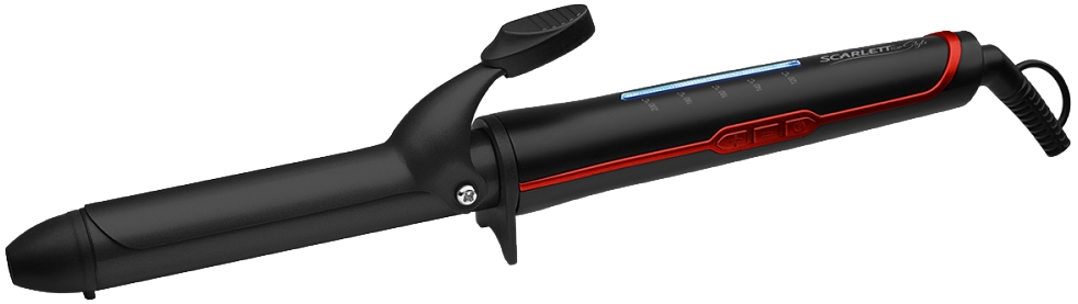 

Электрощипцы Scarlett Top Style SC-HS60T35 Black/Red, Черный, HS60T35