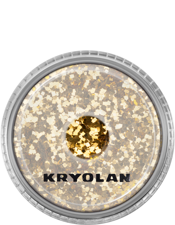 Купить Блестки-слюда 25/90/Polyester glimmer, 4 гр., Цв: Gold/2901-01-Gold, Kryolan