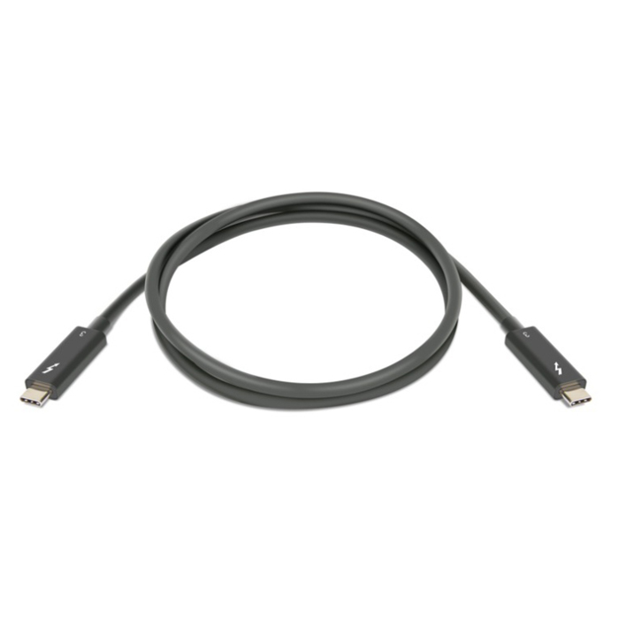 фото Кабель lenovo usb type-c-usb type-c, m-m 0,7м black (4x90u90617)