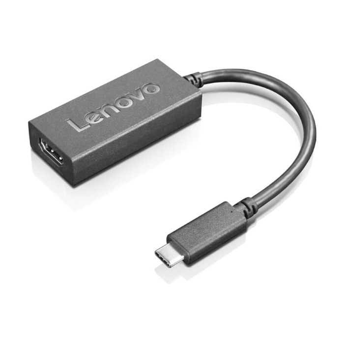 

Переходник Lenovo USB Type-C - HDMI 2.0 (4X90R61022), Черный