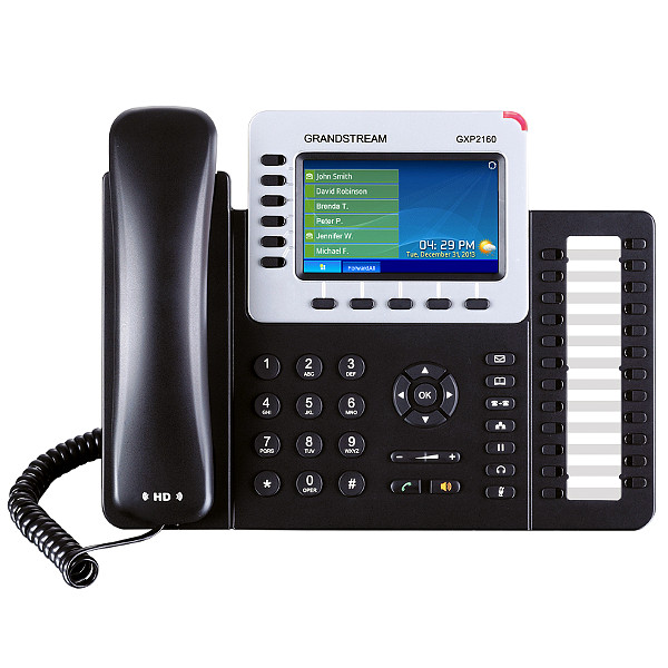 

IP-телефон Grandstream GXP-2160 Black, GXP-2160